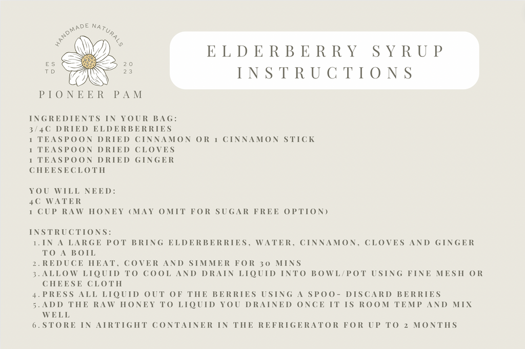 Immunity Combo: Immune System & Respiratory Support- Mullein Tincture + Elderberry Kit + Mullein Tallow